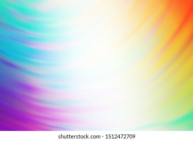 Light Multicolor vector abstract blurred background. Colorful abstract illustration with gradient. New design for your business.