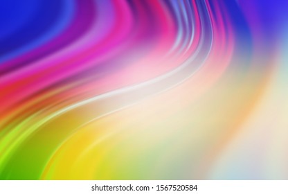 Light Multicolor vector abstract blurred layout. Shining colored illustration in smart style. Elegant background for a brand book.