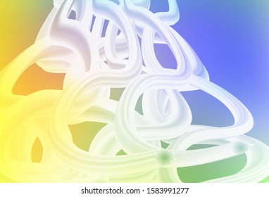 Light Multicolor vector abstract blurred background. Colorful illustration in abstract style with gradient. The best blurred design for your business.