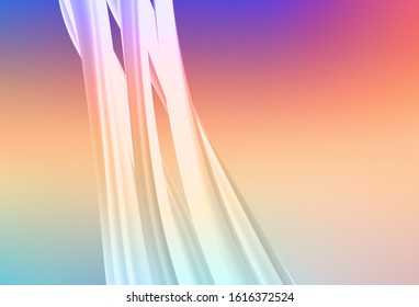 Light Multicolor vector abstract blurred background. Shining colorful illustration in smart style. New way of your design.