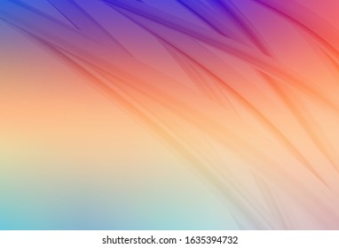Light Multicolor vector abstract blurred background. Colorful illustration in abstract style with gradient. Background for a cell phone.
