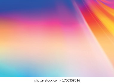 Light Multicolor vector abstract blurred background. Abstract colorful illustration with gradient. New design for your business.