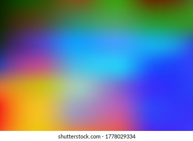 Light Multicolor vector abstract blurred layout. Modern abstract illustration with gradient. The best blurred design for your business.