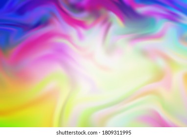 Light Multicolor vector abstract blurred layout. Colorful illustration in abstract style with gradient. New style design for your brand book.