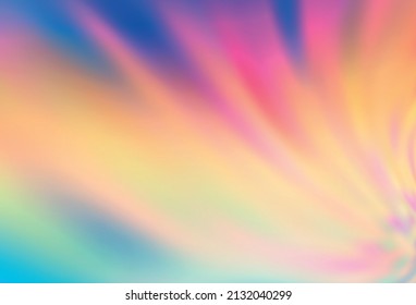Light Multicolor vector abstract blurred layout. An elegant bright illustration with gradient. New style for your business design.