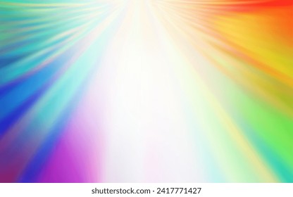 Light Multicolor vector abstract blurred background. An elegant bright illustration with gradient. Background for designs.