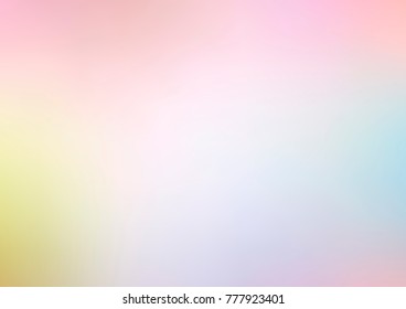 Light Multicolor vector abstract blurred template. Colorful abstract illustration with gradient. Brand-new style for your business design.
