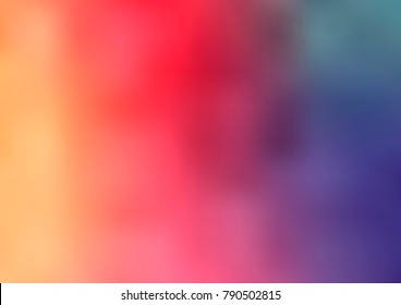 Light Multicolor vector abstract blurred pattern. Colorful abstract illustration with gradient. The elegant pattern can be used as part of a brand book.
