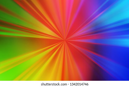 Light Multicolor vector abstract bright template. A completely new colored illustration in blur style. New design for your business.