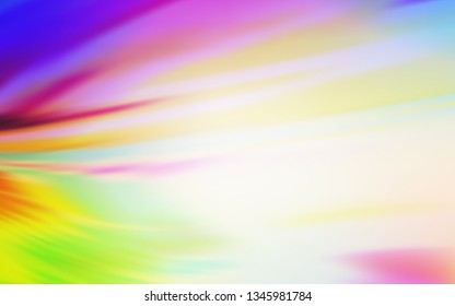 Light Multicolor vector abstract bright template. Creative illustration in halftone style with gradient. The best blurred design for your business.