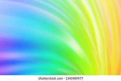 Light Multicolor vector abstract bright texture. A completely new colored illustration in blur style. New style design for your brand book.