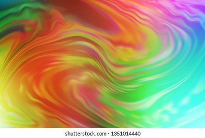 Light Multicolor vector abstract bright texture. Glitter abstract illustration with gradient design. Completely new design for your business.