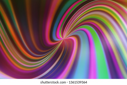 Light Multicolor vector abstract bright template. New colored illustration in blur style with gradient. New way of your design.