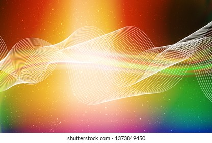 Light Multicolor vector abstract bright texture. Glitter abstract illustration with gradient design. New design for your business.
