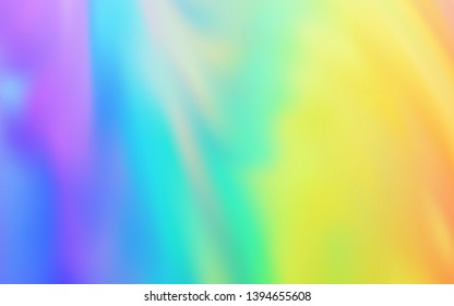 Light Multicolor vector abstract bright template. Colorful abstract illustration with gradient. New way of your design.