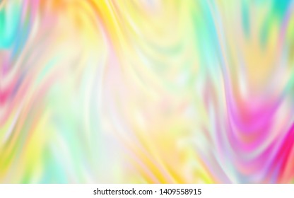 Light Multicolor vector abstract bright texture. Creative illustration in halftone style with gradient. New style design for your brand book.