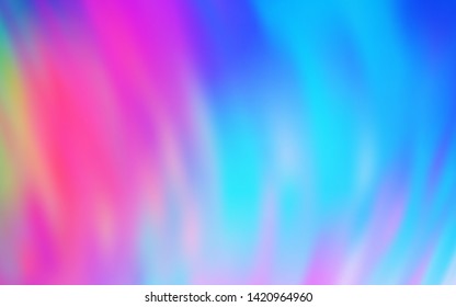 Light Multicolor vector abstract bright template. Modern abstract illustration with gradient. Completely new design for your business.