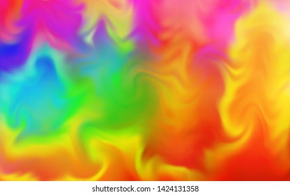 Light Multicolor vector abstract bright template. New colored illustration in blur style with gradient. Completely new design for your business.