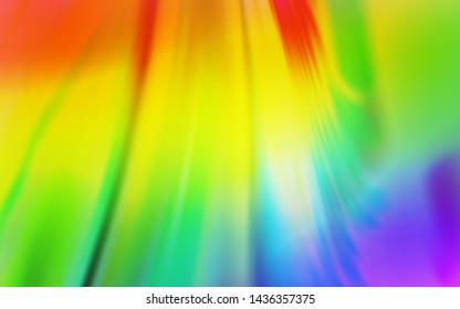 Light Multicolor vector abstract bright texture. Creative illustration in halftone style with gradient. The best blurred design for your business.