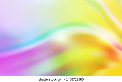 Light Multicolor vector abstract bright template. Glitter abstract illustration with gradient design. Background for a cell phone.