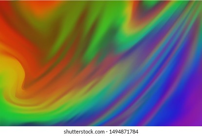 Light Multicolor vector abstract bright pattern. Colorful illustration in abstract style with gradient. New style for your business design.