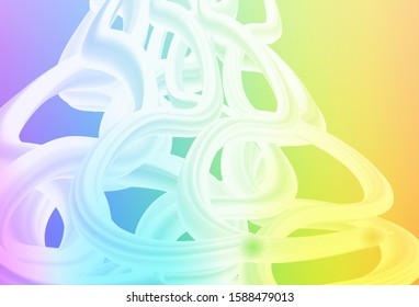 Light Multicolor vector abstract bright texture. Shining colorful illustration in smart style. New design for your business.