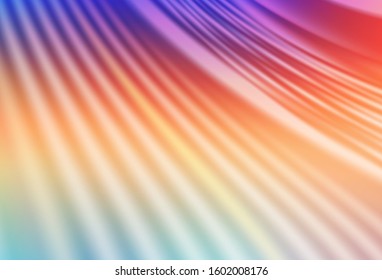 Light Multicolor vector abstract bright template. An elegant bright illustration with gradient. New design for your business.