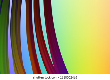 Light Multicolor vector abstract bright template. Colorful illustration in abstract style with gradient. New way of your design.