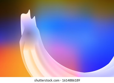 Light Multicolor vector abstract bright pattern. Colorful illustration in abstract style with gradient. Smart design for your work.