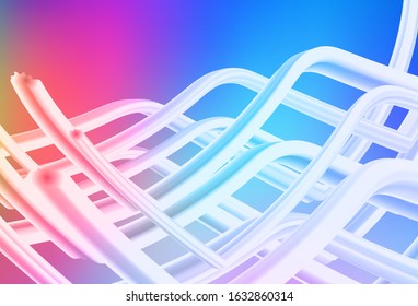 Light Multicolor vector abstract bright pattern. Shining colorful illustration in smart style. Smart design for your work.