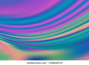 Light Multicolor vector abstract bright template. A completely new colored illustration in blur style. Blurred design for your web site.
