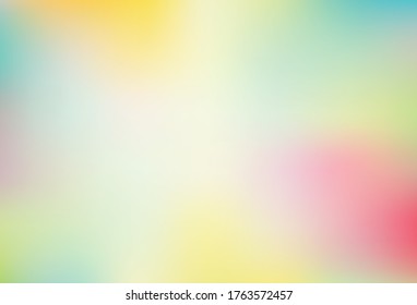 Light Multicolor vector abstract bright texture. New colored illustration in blur style with gradient. New style design for your brand book.