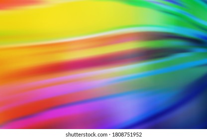 Light Multicolor vector abstract bright template. Shining colored illustration in smart style. New style for your business design.