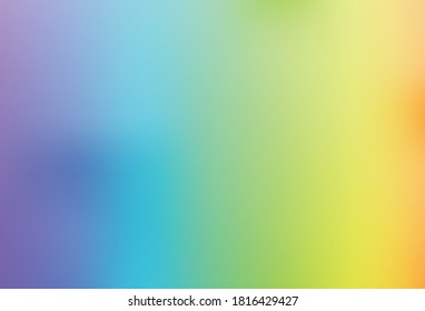 Light Multicolor vector abstract bright template. Creative illustration in halftone style with gradient. Elegant background for a brand book.