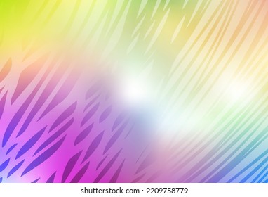 Light Multicolor vector abstract bright texture. A completely new colored illustration in blur style. Elegant background for a brand book.
