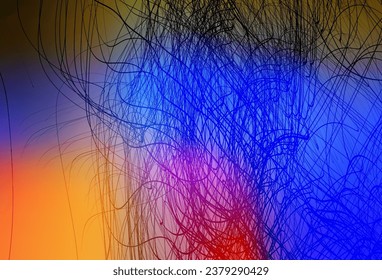 Light Multicolor vector abstract bright pattern. Modern abstract illustration with gradient. New style design for your brand book.