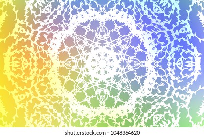 Light Multicolor vector abstract doodle pattern. Colorful illustration in abstract style with doodles created by child. The textured pattern can be used for website.