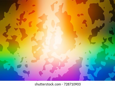 Light Multicolor vector abstract doodle wallpaper. An elegant bright illustration with lines drawn by child in Natural style. The pattern can be used for heads of websites and designs.