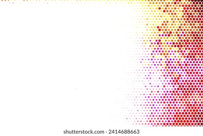 Light Multicolor vector Abstract illustration with colored bubbles in nature style. Blurred decorative design in abstract style with bubbles. Elegant design for wallpapers.