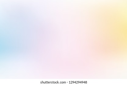 Light Multicolor vector abstract layout. Creative illustration in halftone style with gradient. New way of your design.