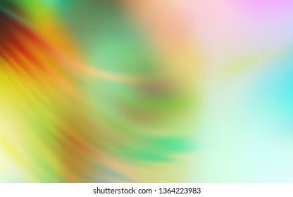 Light Multicolor vector abstract layout. A completely new colored illustration in blur style. The best blurred design for your business.