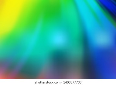 Light Multicolor vector abstract layout. Colorful abstract illustration with gradient. Blurred design for your web site.