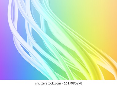 Light Multicolor vector abstract layout. Colorful abstract illustration with gradient. New style design for your brand book.