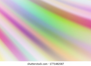 Light Multicolor vector abstract layout. A completely new colored illustration in blur style. New style design for your brand book.