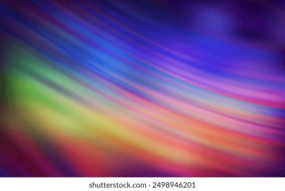 Light Multicolor vector abstract layout. Glitter abstract illustration with gradient design. The best blurred design for your business.