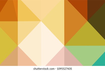 Light Multicolor vector abstract mosaic backdrop. Glitter abstract illustration with an elegant design. Brand-new design for your business.