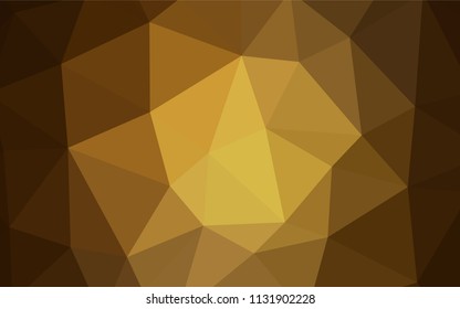 Light Multicolor vector abstract mosaic background. A sample with polygonal shapes. New template for your brand book.