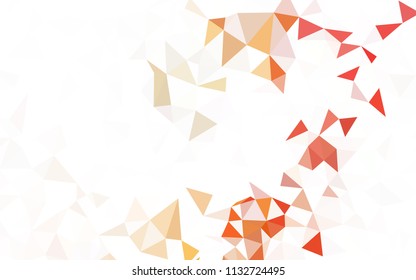 Light Multicolor vector abstract mosaic background. Colorful illustration in polygonal style with gradient. New template for your brand book.