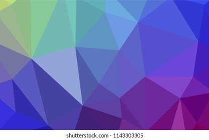 Light Multicolor vector abstract mosaic background. Polygonal abstract illustration with gradient. Textured pattern for your backgrounds.