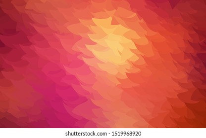 Light Multicolor vector abstract mosaic background. Shining colorful illustration with triangles. Template for cell phone's backgrounds.